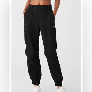Alo High-Waist Break Line Jogger black xxs